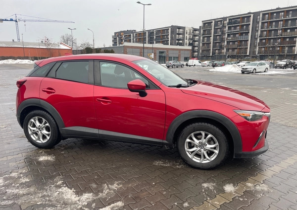 Mazda CX-3 cena 65000 przebieg: 158200, rok produkcji 2015 z Zamość małe 106